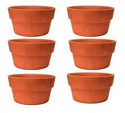 6 Cajetes De Terracota C010