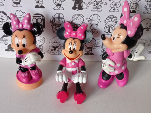 Minnie Mouse Figura Walt Disney World Articuladas Colecciona