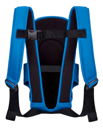 Canguru Apoio Pra Bebe Recem Nascido Seguro Bolsa Ergonômico Cor Azul
