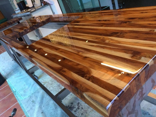 Resina Epoxi Cristal Rígida P/ Madeira E Laminados Kit 1,5kg