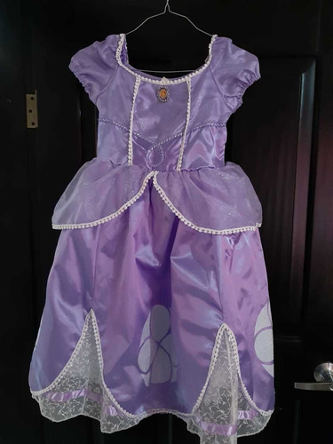 Vendo Vestido De Princesa Sofia(seminuevo) Se Uso Una Vez.