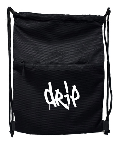 Bolso Tipo Morral Con Cierre Drip - Moda Calle - Estampaking