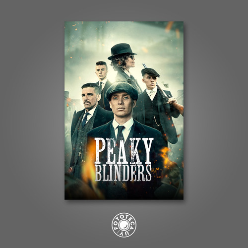 Lamina Poster Afiche A3 Peaky Blinders 29,7x42cm