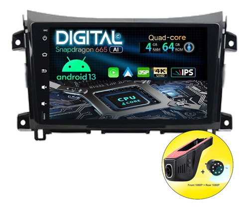 Radio Pantalla Android Nissan Frontier