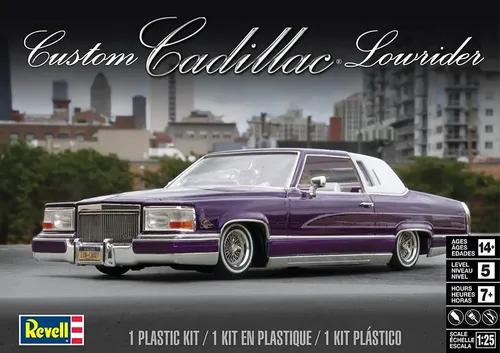 Carro Custom Cadillac Lowrider Kit Revell 1/25 | MercadoLivre