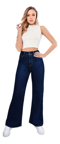 Jeans Flare Para Mujer Bombay Enith 