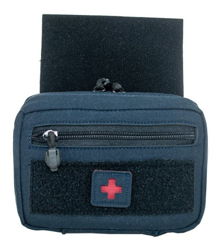 Bolso Drop Ifak Primeiros Socorros - Cordura Modular Médico Cor Azul Dark