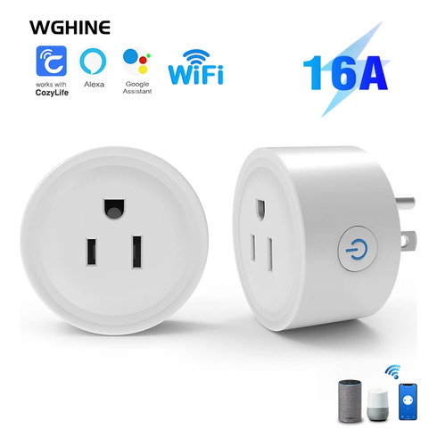 Enchufe Tomacorriente Wifi Inteligente Compatible Con Alexa