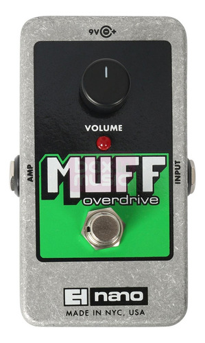 Pedal Electro Harmonix 140316 Muff Overdrive Nano 1pote