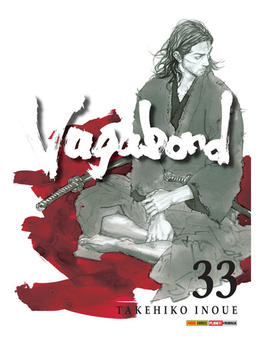 Vagabond Vol. 33, de Inoue, Takehiko. Editora Panini Brasil LTDA, capa mole em português, 2022