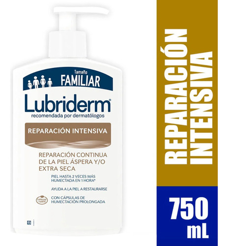Crema Lubriderm Reparación Inte - mL a $69
