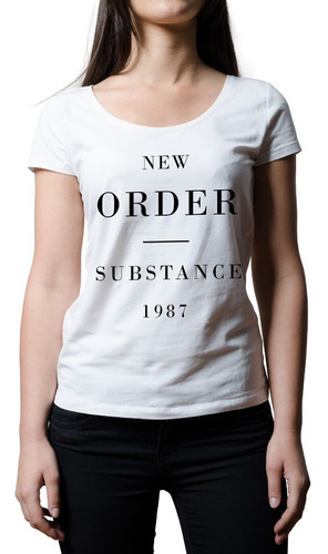 Remera Mujer Rock New Order Substance 1987 | B-side Tees