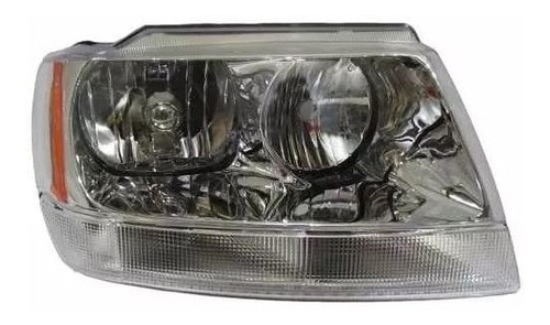 Faro Derecho Jeep Grand Cherokee 1999 A 2005 Cromada Depo