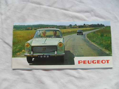 Folleto Peugeot 404 403 1962 No Manual Catalogo Original