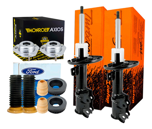 Kit Amortecedor Dianteiro´ Ford Ka Sedan 1.0 1.5 2018 A 2021