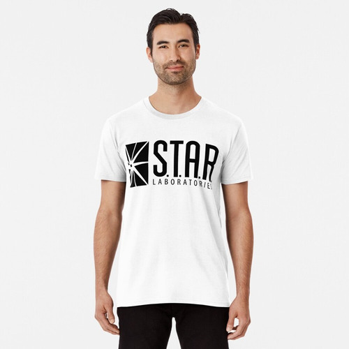 Polera Laboratorio Star Flash Dc Comics H