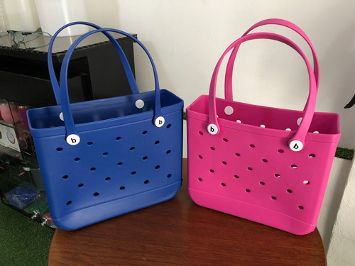 Bolso Cartera De Playa De Eva Tipo Crocs