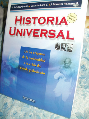 Historia Universal Oxford. Varios Autores. Trae Cd