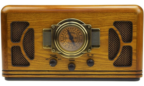 Replica Radio Am/fm Antigo Vintage Madeira Modelo R-988