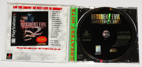 Resident Evil Director´s Cut Ps1 Original Completo - Local