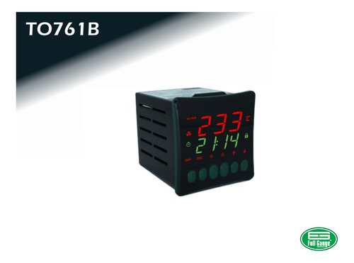 Controlador Para Horno Rotativo Con Temp. To761b Full Gauge