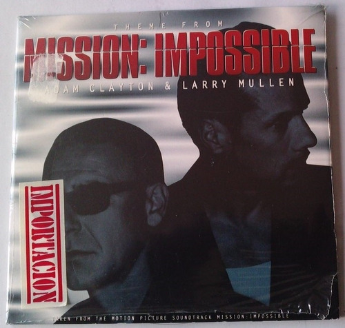 Adam Clayton & Larry Mullen Mission Impossible Cd Single Bvf