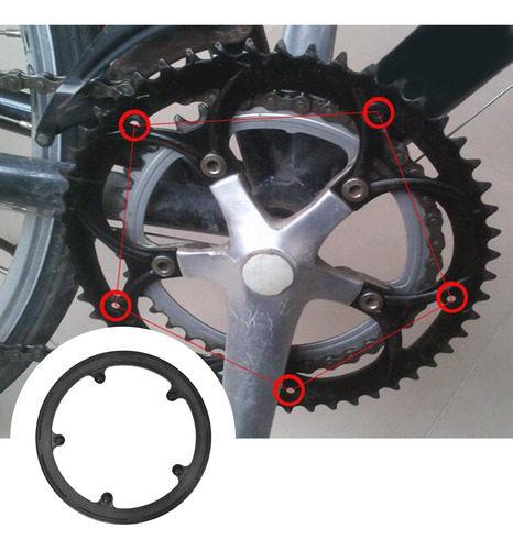 Protector De Rueda De Cadena De Bicicleta Rueda De Cadena De