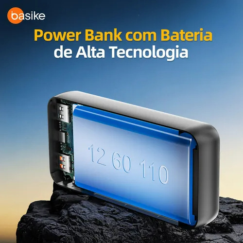 Power Bank 20000mah Carregador Portátil Super Rápido 22.5w 5 Portas Usb De Entrada/saída Usb/tipo C,carregador Portátil Power Bank Rapido Compatível Ios E Android,preto