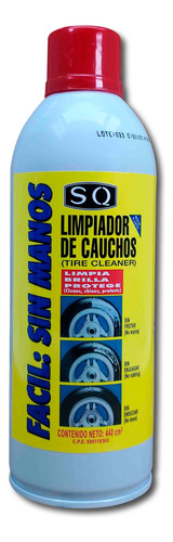 Limpiador Espuma Abrillantador Cauchos Sq Spray 440ml Orig