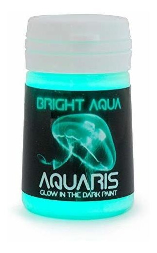 Spacebeams Glow In The Dark Paint, Aquaris 0.68 Fl Oz (20ml)