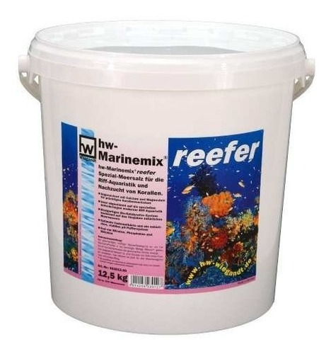 Sal Hw Marinemix Reefer 12,5kg Balde Corais Soft Reef Misto