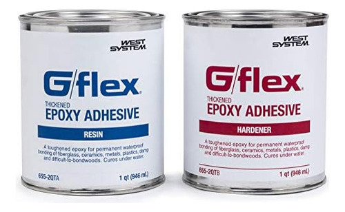 - 655-2qt  655-2 Qt G/flex Epoxy Adhesive, Two 1 Qt