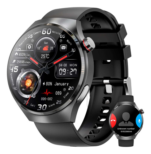 Reloj Inteligente Hombre Smartwatch Deportivo Con Bluetooth