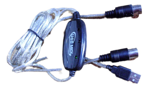 Cable Midi Usb 2 Midis