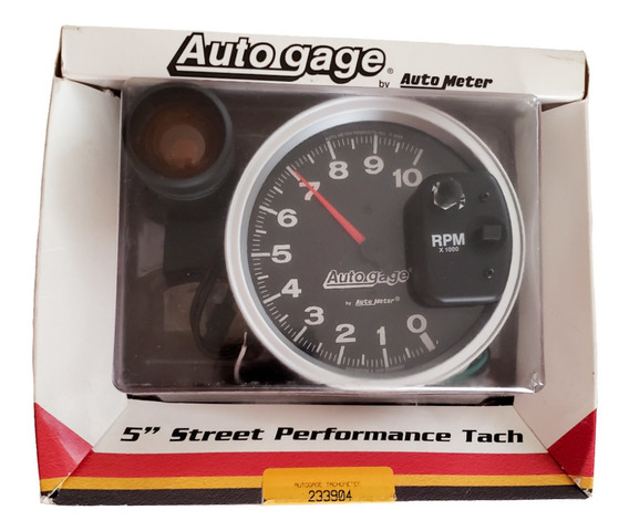 Auto Meter 2303 Autogage White Face Tachometer