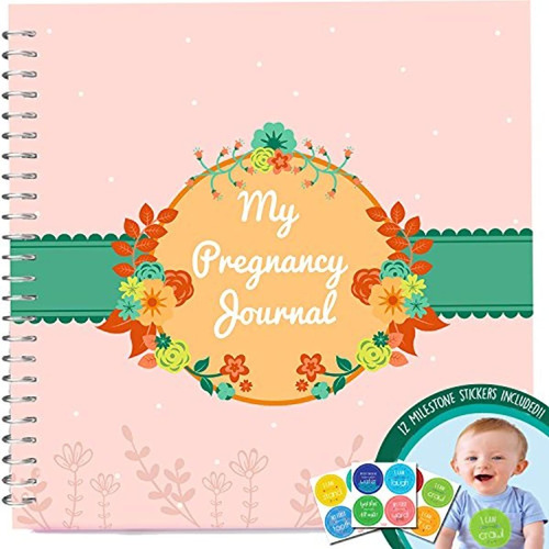 Embarazo Diario Pegatinas  Rosa Incondicional  Libro De Emba