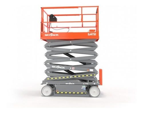Imagen 3 de 3 de Plataforma Elevadora Tipo Tijera Eléctrica Skyjack Sj4732