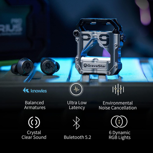 Gravastar Sirius Pro True Auriculares Inalámbricos Verde