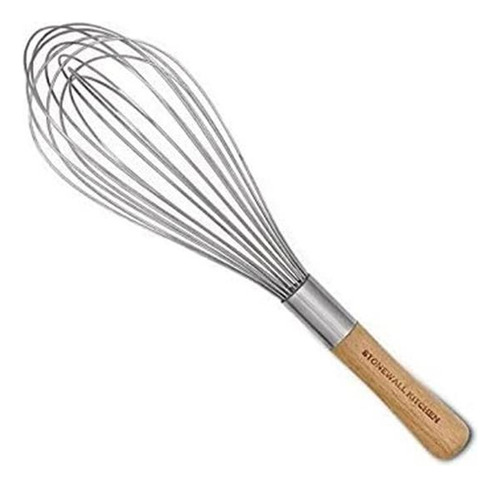 Batidor De Acero Inoxidable De Cocina Stonewall, 10 Pulgadas