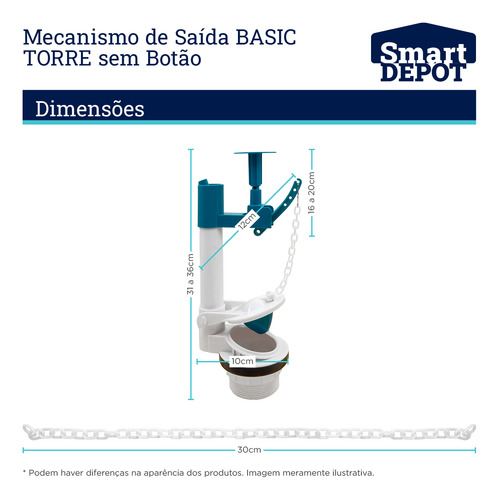 Mecanismo De Saída 6 Litros Basic