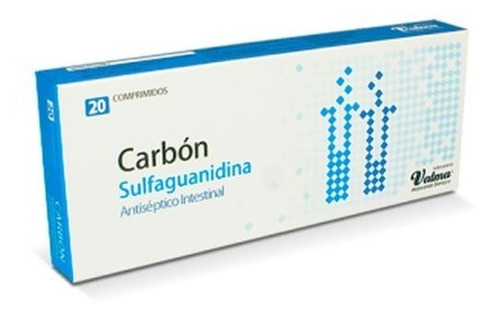 Carbon Sulfaguanidina Com X 20