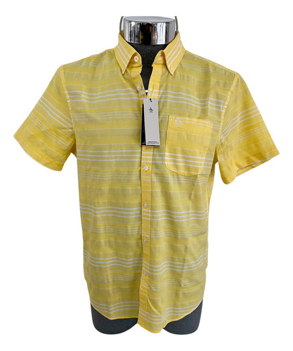 Camisa Amarilla Penguin Talla Mediana Mod.ocwm2004op