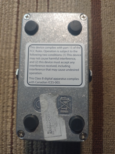 Pedal De Guitarra Electro-harmonix Memory Toy Delay Gris