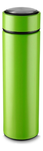 Garrafa Térmica Inteligente Aço Inox Sensor Display Digital Cor Verde