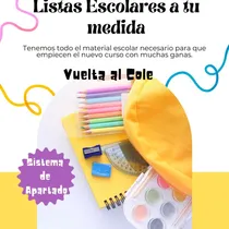 Comprar Listas Escolares A Tu Medida ! Arma Tu Propio Combo !