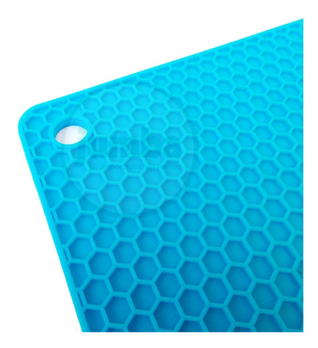 Posa Fuentes Pava Silicona Calor Cuadrado Varios Colores