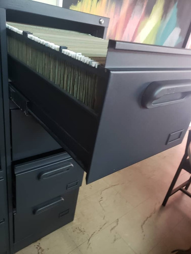 Archivero Metalico Vertical 4 Gavetas, Con Llaves