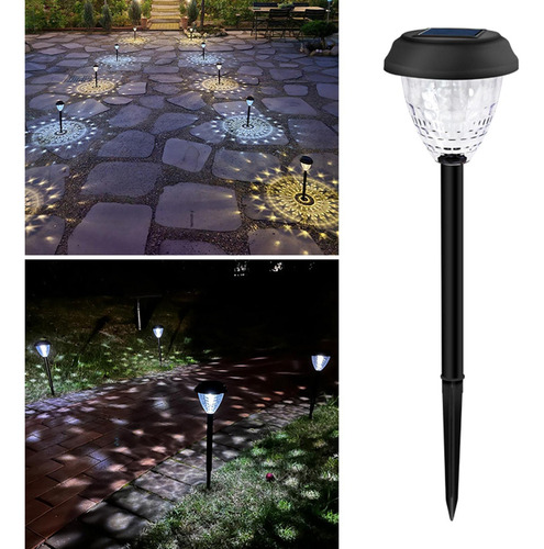 Luz Led Solar Para Jardín Y Exteriores, Luz Solar Para