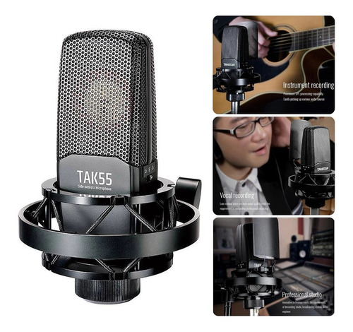 Microfono De Grabacion Profesional Condensador Takstar Tak55