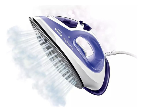 Plancha de vapor con base cerámica Easyspeed Plus Ri2048 de Philips, 220 V, color blanco y morado